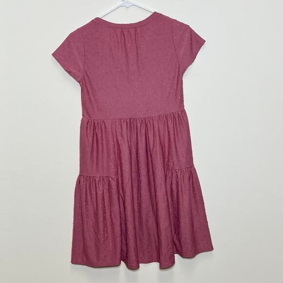 NWT Rolla Coster Dress Stretchy Textured Swiss Dot Material Short Sleeve Medium - Picture 2 of 4